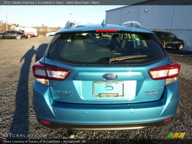 Island Blue Pearl / Black 2017 Subaru Impreza 2.0i Limited 5-Door