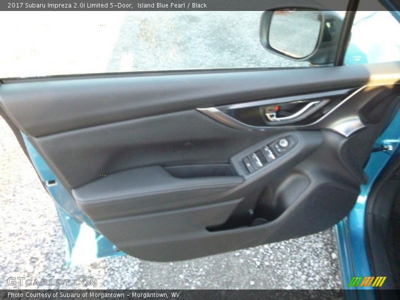 Island Blue Pearl / Black 2017 Subaru Impreza 2.0i Limited 5-Door