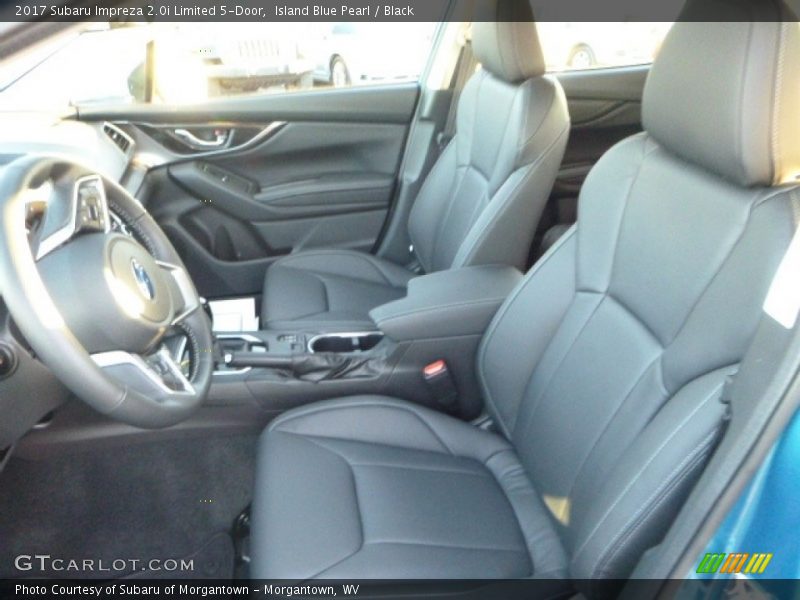 Island Blue Pearl / Black 2017 Subaru Impreza 2.0i Limited 5-Door