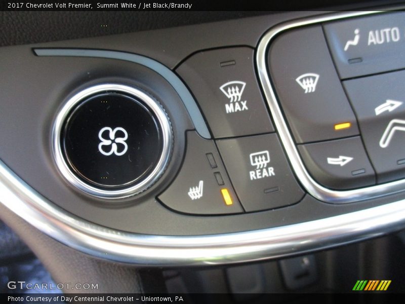 Summit White / Jet Black/Brandy 2017 Chevrolet Volt Premier