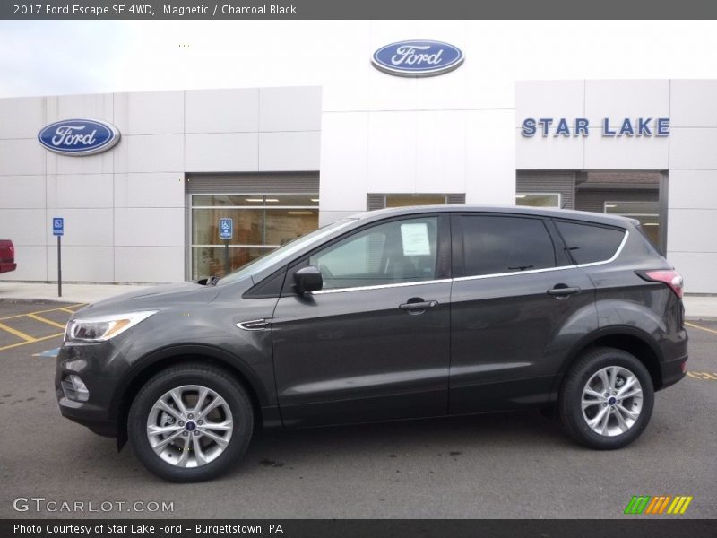 Magnetic / Charcoal Black 2017 Ford Escape SE 4WD