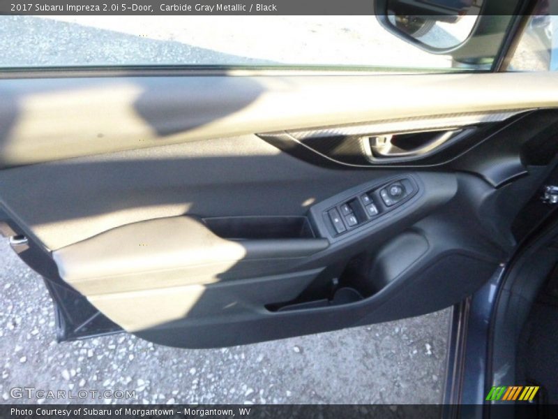 Carbide Gray Metallic / Black 2017 Subaru Impreza 2.0i 5-Door