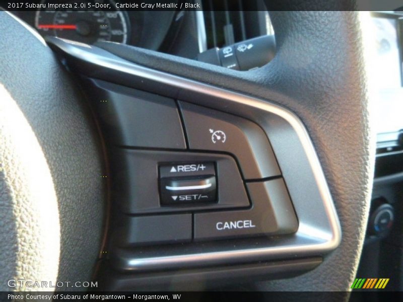 Carbide Gray Metallic / Black 2017 Subaru Impreza 2.0i 5-Door