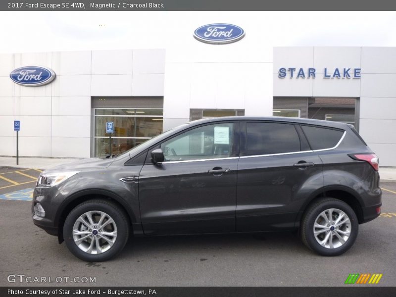 Magnetic / Charcoal Black 2017 Ford Escape SE 4WD