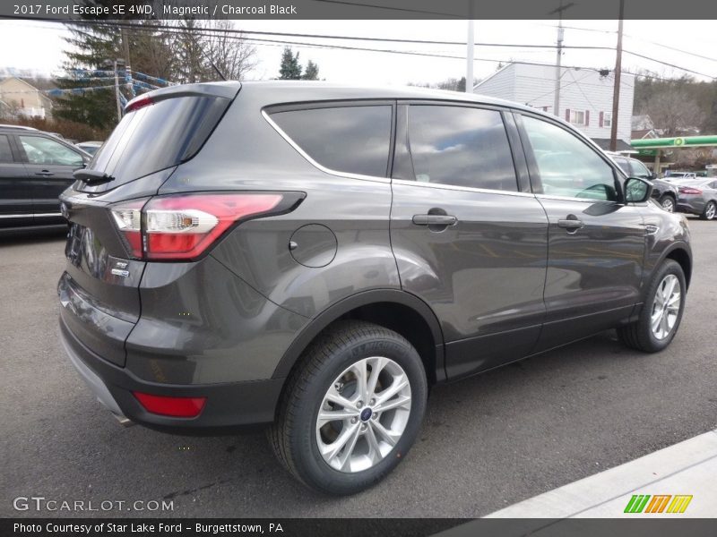 Magnetic / Charcoal Black 2017 Ford Escape SE 4WD