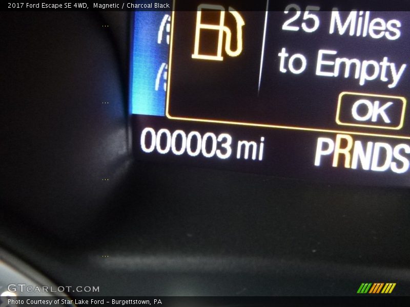 Magnetic / Charcoal Black 2017 Ford Escape SE 4WD