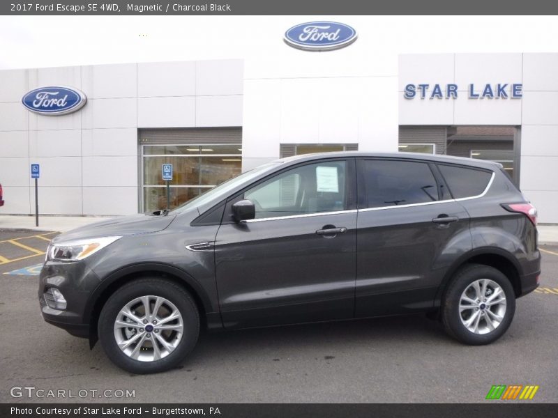 Magnetic / Charcoal Black 2017 Ford Escape SE 4WD