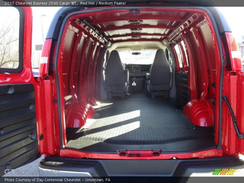 Red Hot / Medium Pewter 2017 Chevrolet Express 2500 Cargo WT