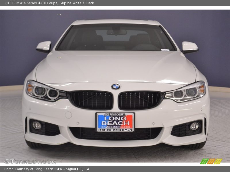 Alpine White / Black 2017 BMW 4 Series 440i Coupe