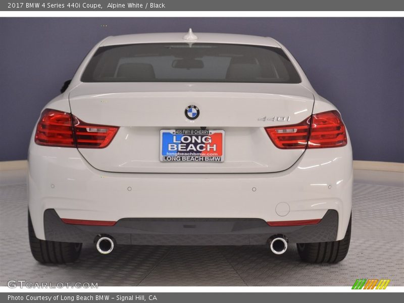 Alpine White / Black 2017 BMW 4 Series 440i Coupe
