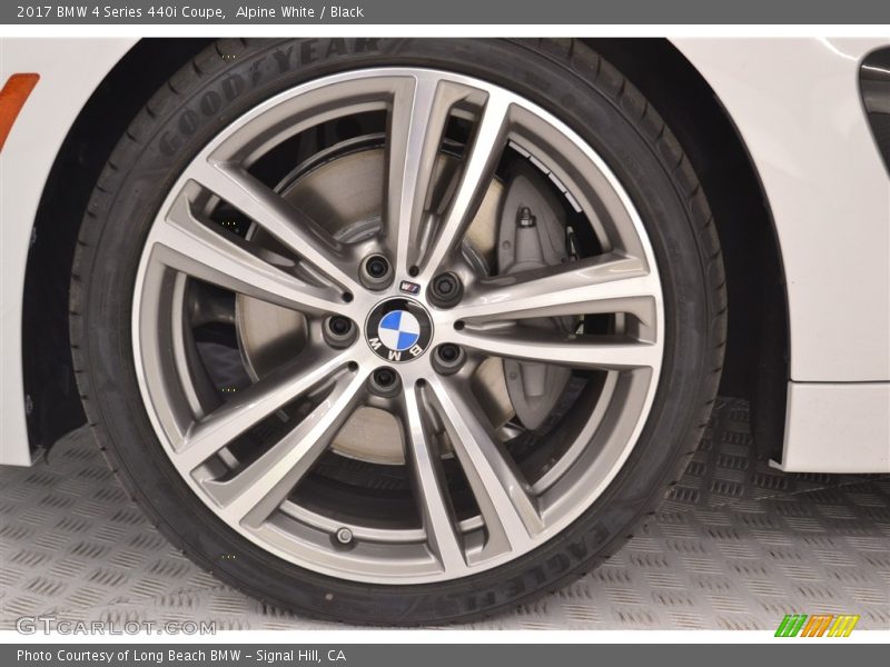 Alpine White / Black 2017 BMW 4 Series 440i Coupe