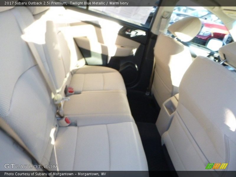Twilight Blue Metallic / Warm Ivory 2017 Subaru Outback 2.5i Premium