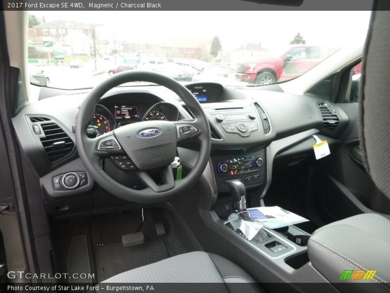 Magnetic / Charcoal Black 2017 Ford Escape SE 4WD