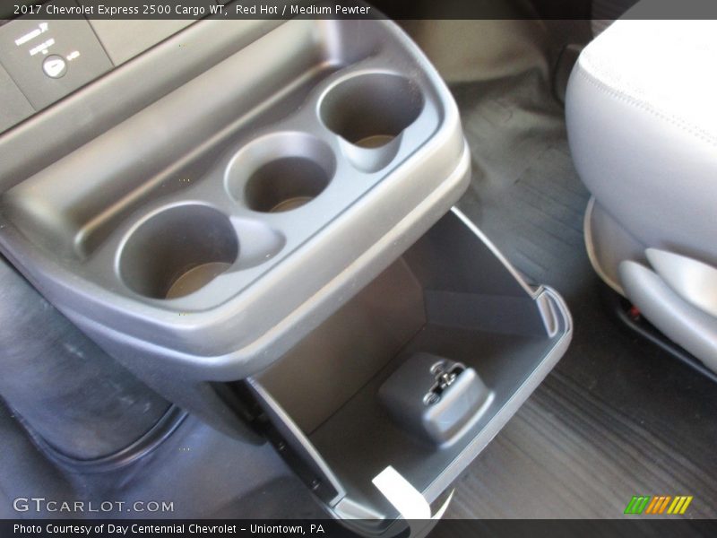 Red Hot / Medium Pewter 2017 Chevrolet Express 2500 Cargo WT