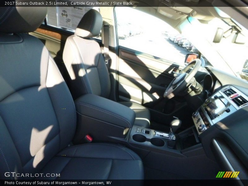 Carbide Gray Metallic / Slate Black 2017 Subaru Outback 2.5i Limited