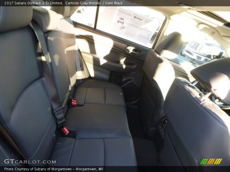 Carbide Gray Metallic / Slate Black 2017 Subaru Outback 2.5i Limited