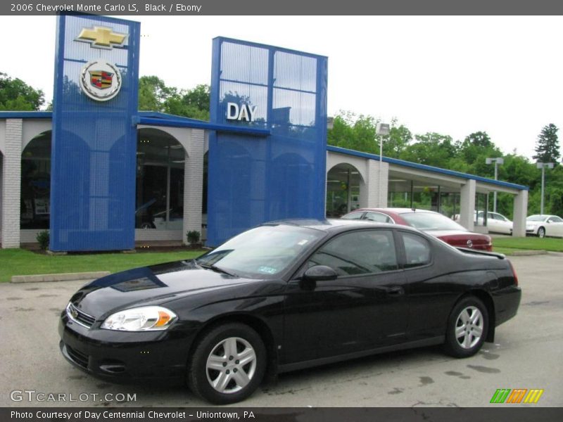 Black / Ebony 2006 Chevrolet Monte Carlo LS