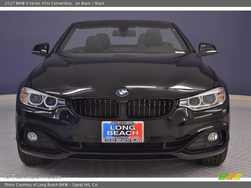 Jet Black / Black 2017 BMW 4 Series 430i Convertible