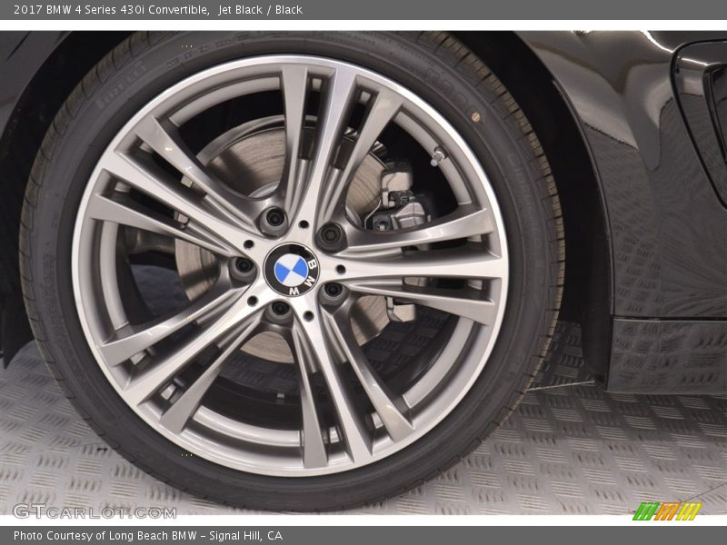 Jet Black / Black 2017 BMW 4 Series 430i Convertible