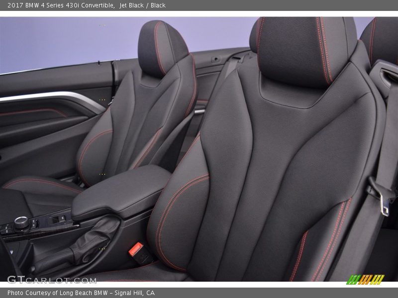 Jet Black / Black 2017 BMW 4 Series 430i Convertible