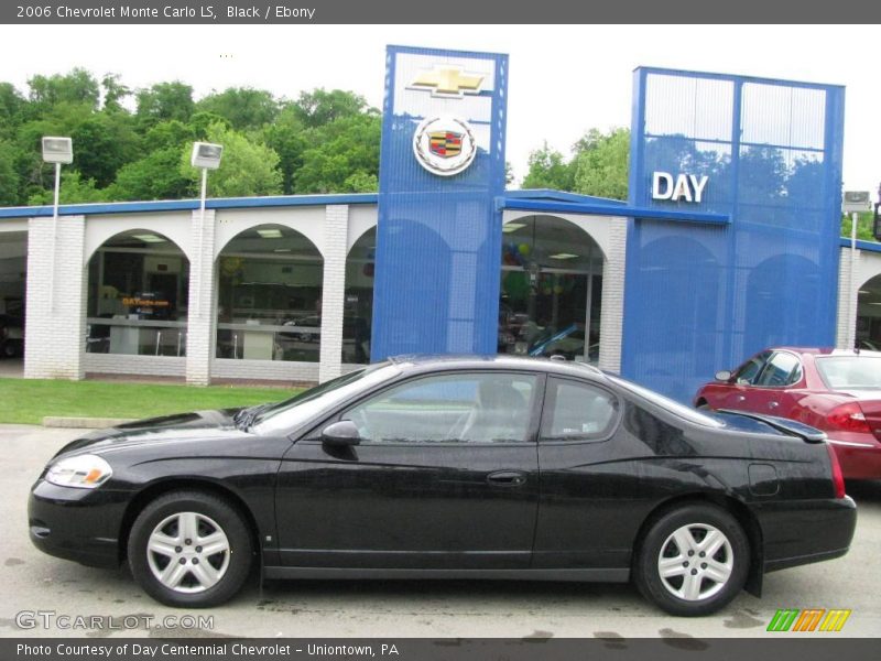 Black / Ebony 2006 Chevrolet Monte Carlo LS