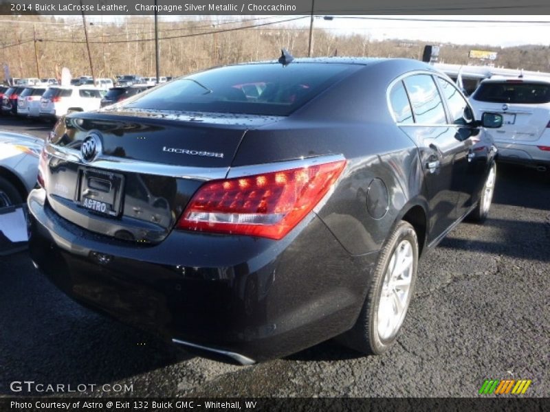 Champagne Silver Metallic / Choccachino 2014 Buick LaCrosse Leather