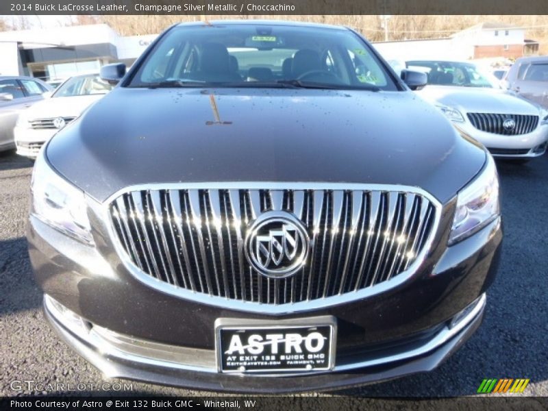 Champagne Silver Metallic / Choccachino 2014 Buick LaCrosse Leather