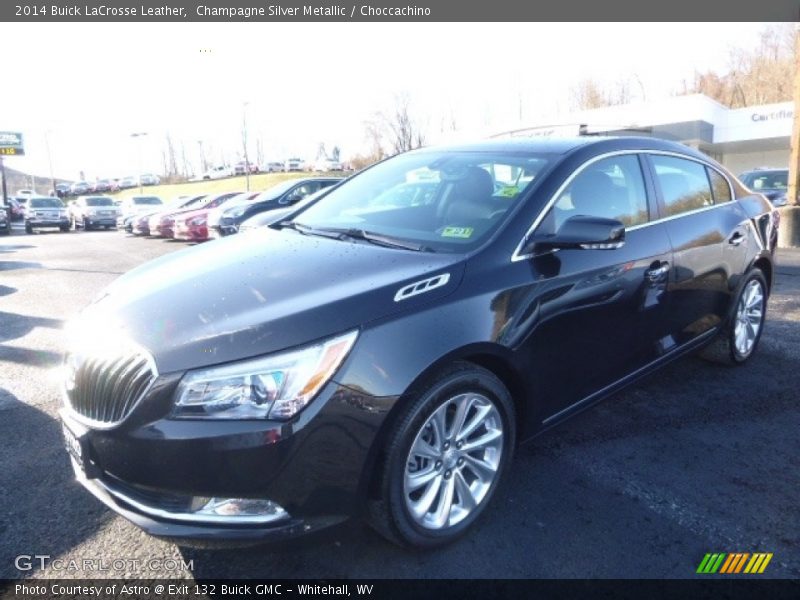 Champagne Silver Metallic / Choccachino 2014 Buick LaCrosse Leather