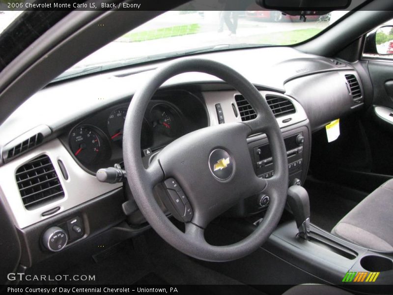 Black / Ebony 2006 Chevrolet Monte Carlo LS