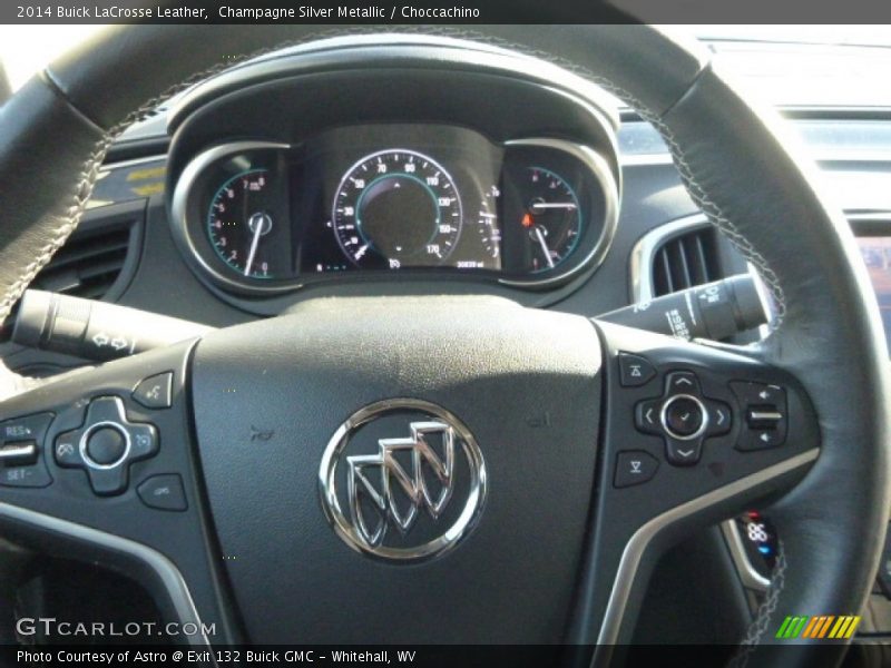 Champagne Silver Metallic / Choccachino 2014 Buick LaCrosse Leather