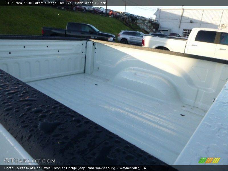 Pearl White / Black 2017 Ram 2500 Laramie Mega Cab 4x4
