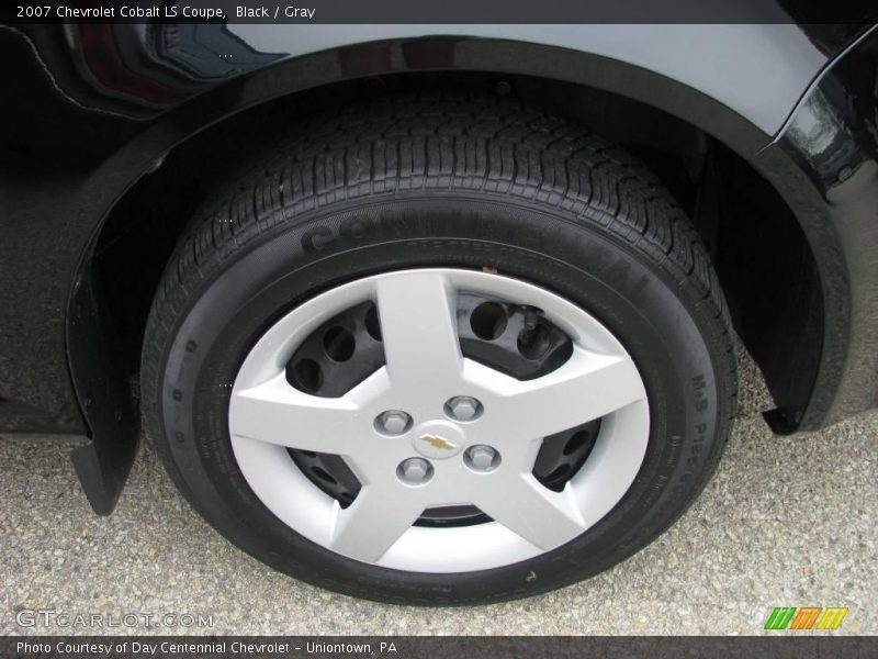 Black / Gray 2007 Chevrolet Cobalt LS Coupe