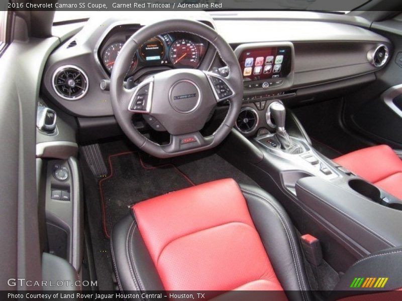 Front Seat of 2016 Camaro SS Coupe
