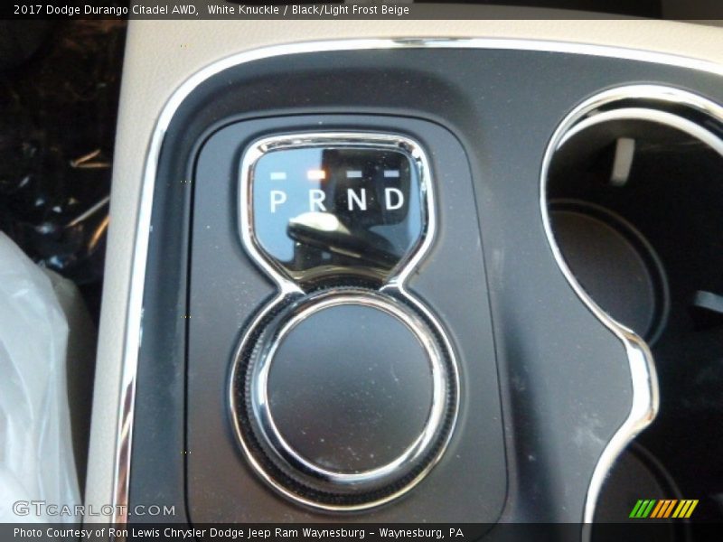 White Knuckle / Black/Light Frost Beige 2017 Dodge Durango Citadel AWD