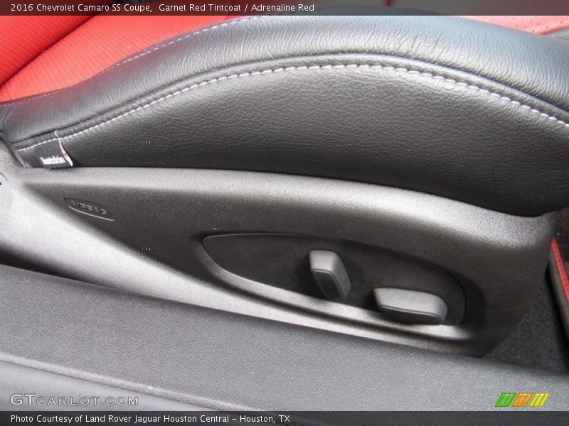 Garnet Red Tintcoat / Adrenaline Red 2016 Chevrolet Camaro SS Coupe