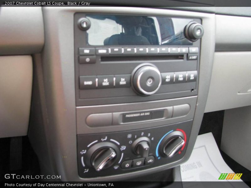 Black / Gray 2007 Chevrolet Cobalt LS Coupe