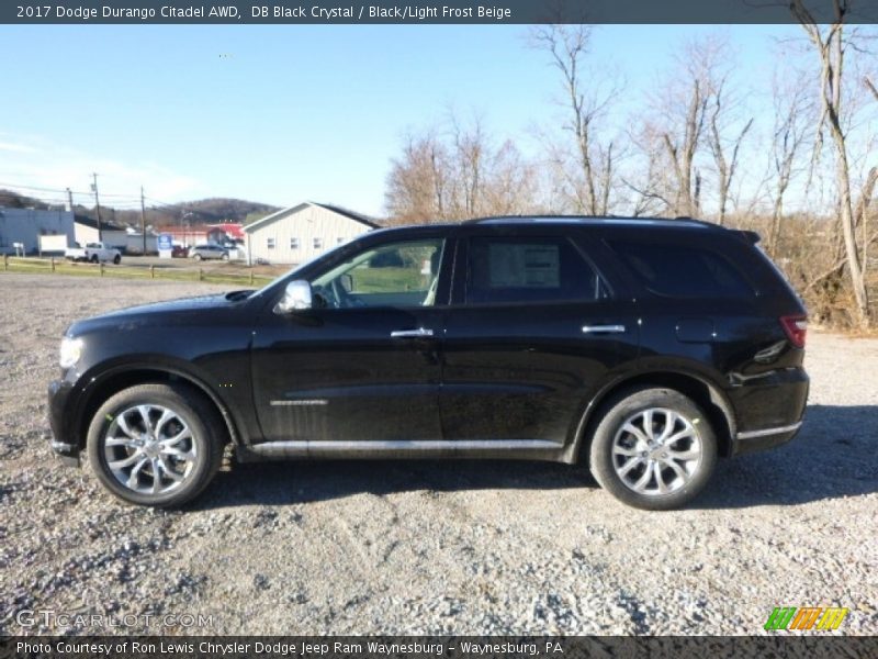 DB Black Crystal / Black/Light Frost Beige 2017 Dodge Durango Citadel AWD