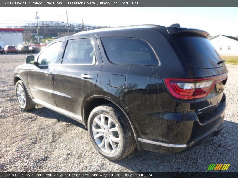 DB Black Crystal / Black/Light Frost Beige 2017 Dodge Durango Citadel AWD