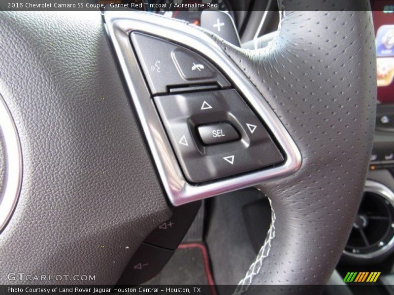 Controls of 2016 Camaro SS Coupe
