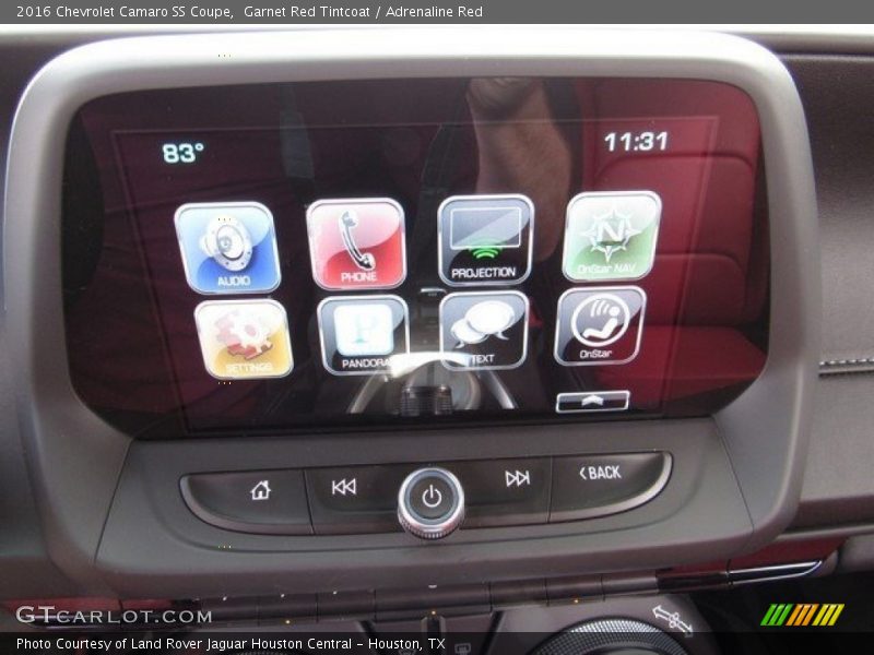 Garnet Red Tintcoat / Adrenaline Red 2016 Chevrolet Camaro SS Coupe