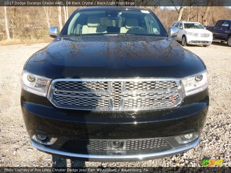 DB Black Crystal / Black/Light Frost Beige 2017 Dodge Durango Citadel AWD