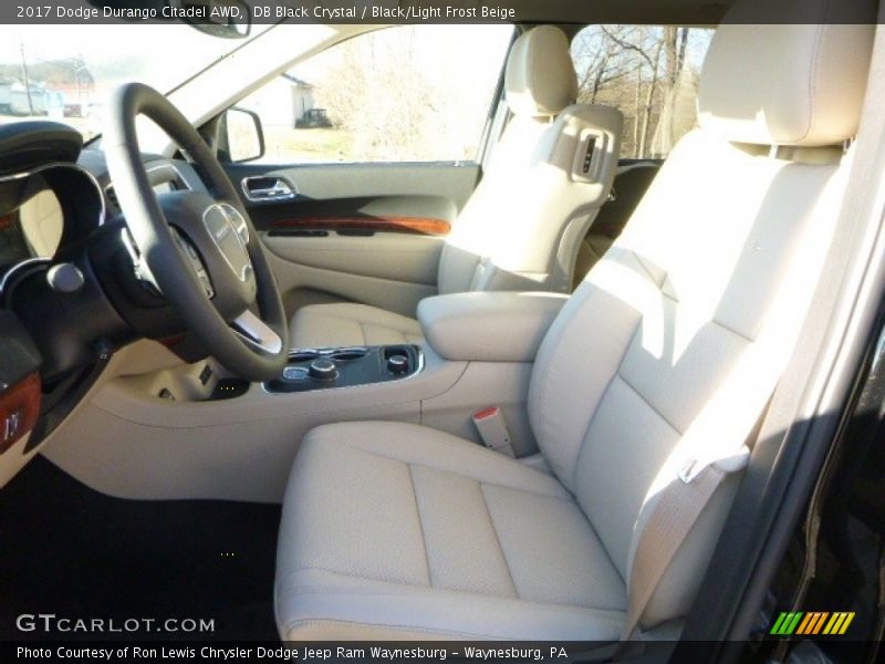 DB Black Crystal / Black/Light Frost Beige 2017 Dodge Durango Citadel AWD