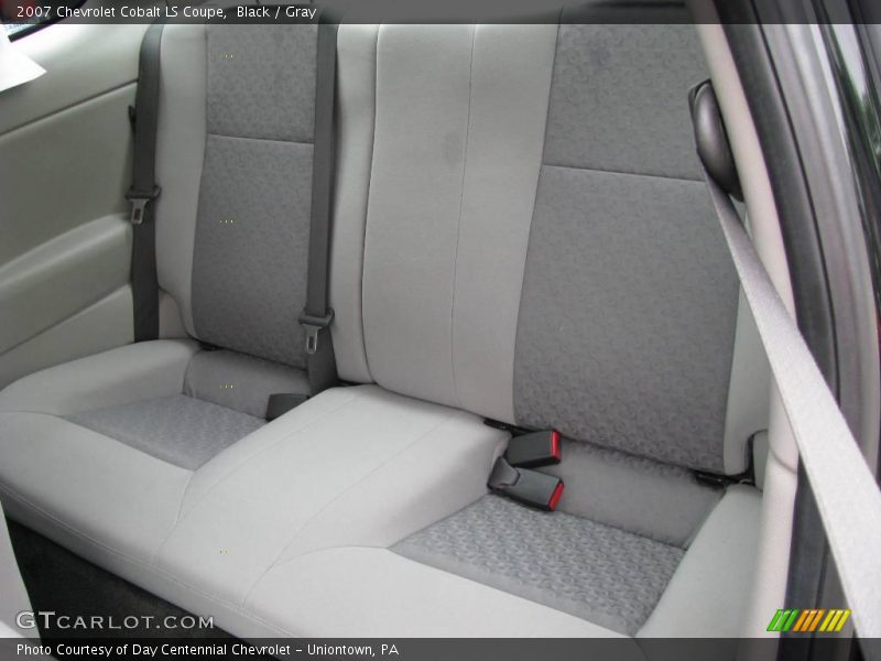 Black / Gray 2007 Chevrolet Cobalt LS Coupe