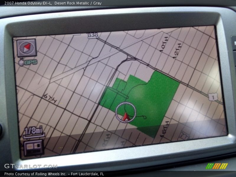 Desert Rock Metallic / Gray 2007 Honda Odyssey EX-L