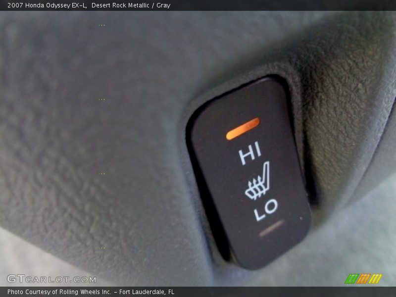 Desert Rock Metallic / Gray 2007 Honda Odyssey EX-L