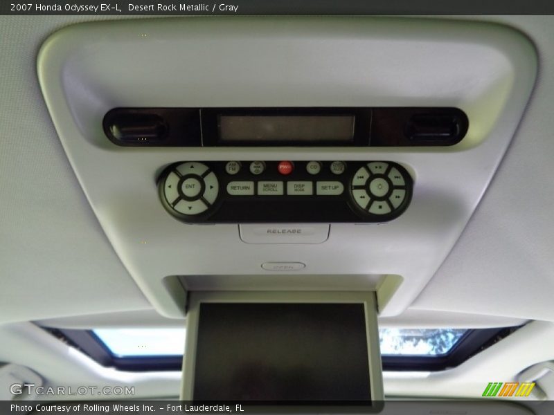Desert Rock Metallic / Gray 2007 Honda Odyssey EX-L