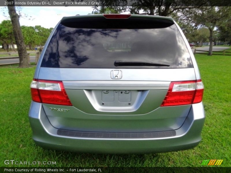 Desert Rock Metallic / Gray 2007 Honda Odyssey EX-L