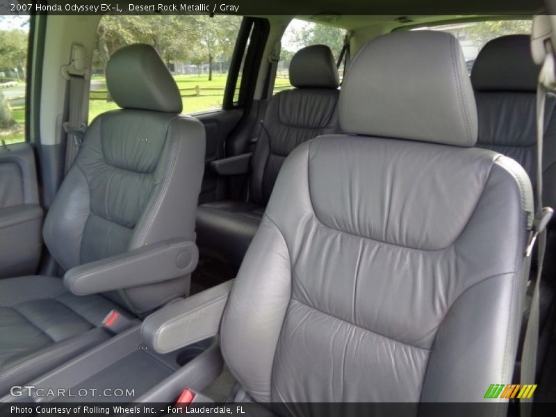 Desert Rock Metallic / Gray 2007 Honda Odyssey EX-L