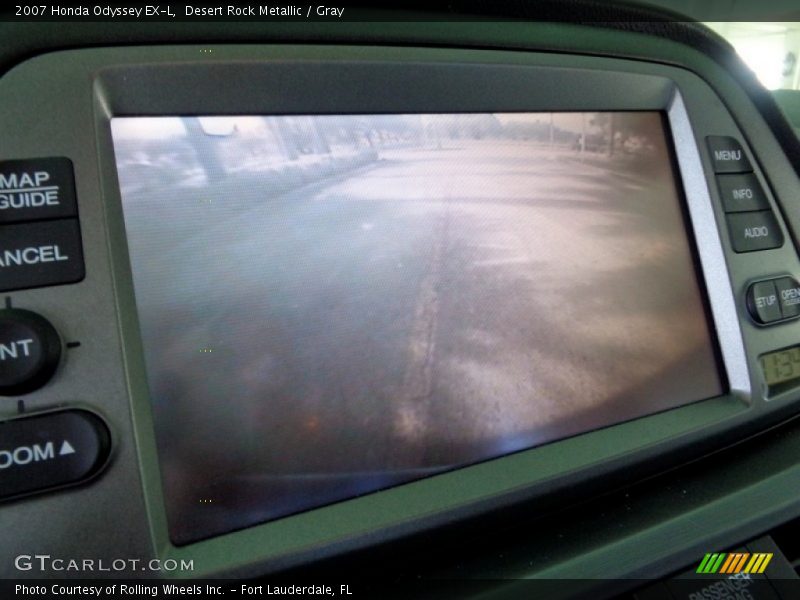Desert Rock Metallic / Gray 2007 Honda Odyssey EX-L