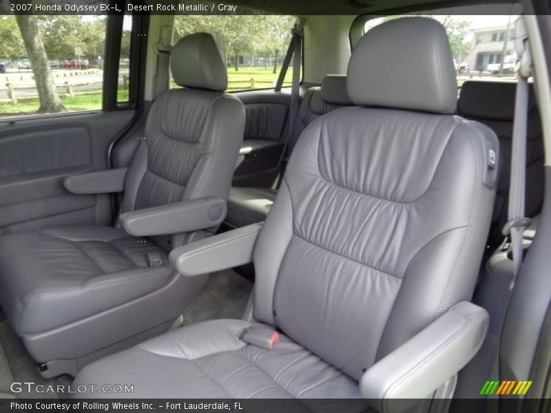 Desert Rock Metallic / Gray 2007 Honda Odyssey EX-L